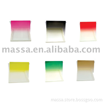 Graduated square filter